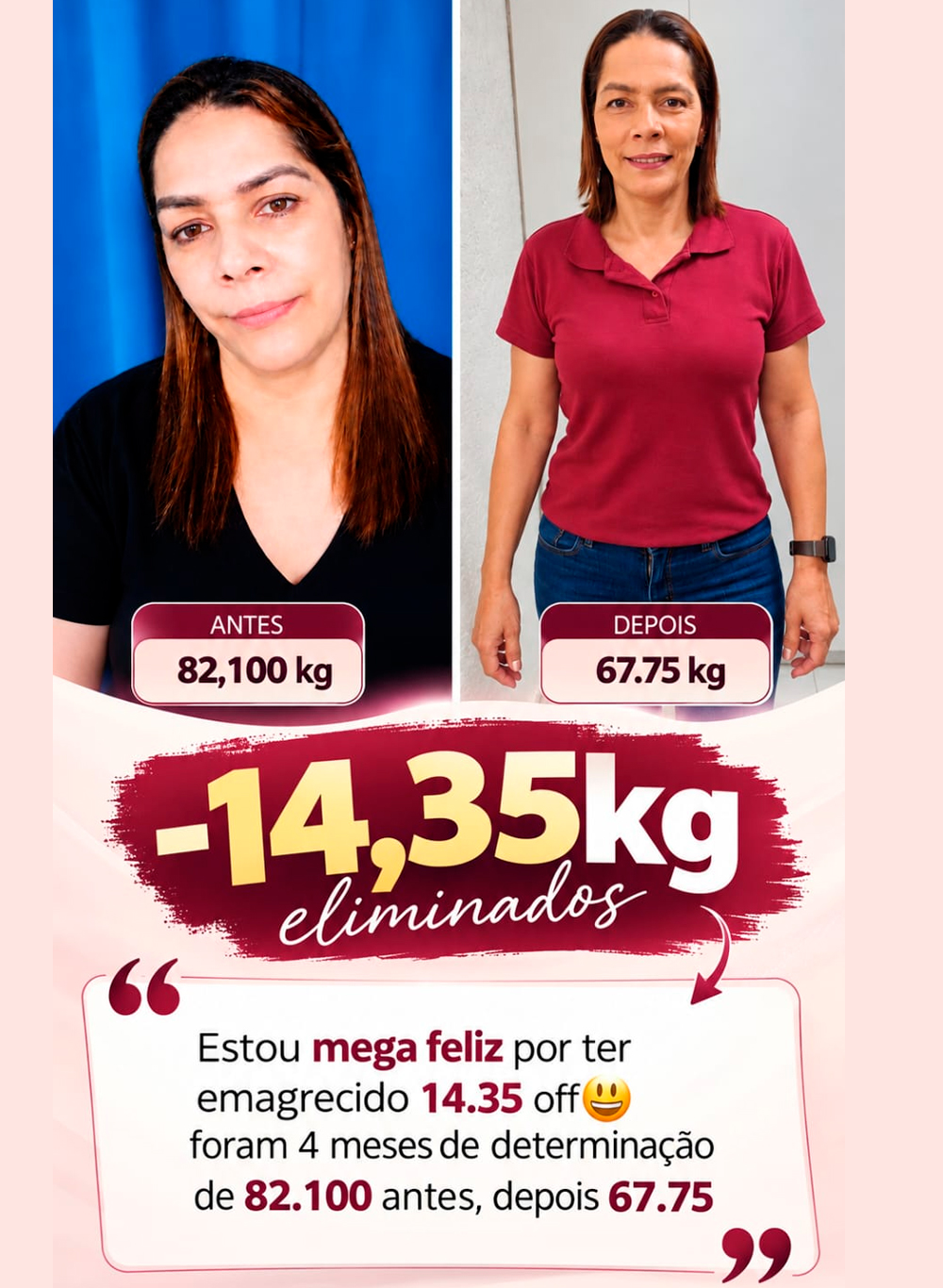 Registro 1 de evolução individual